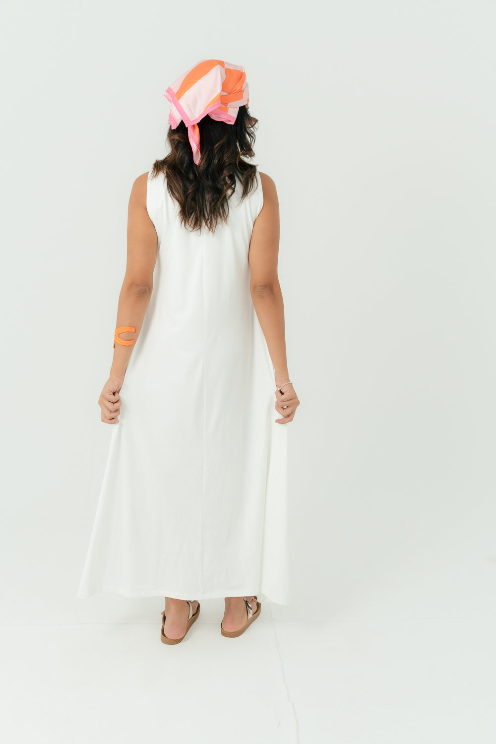 Flowy White Dress