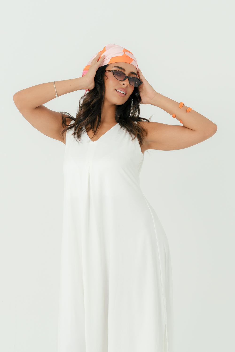 Flowy White Dress