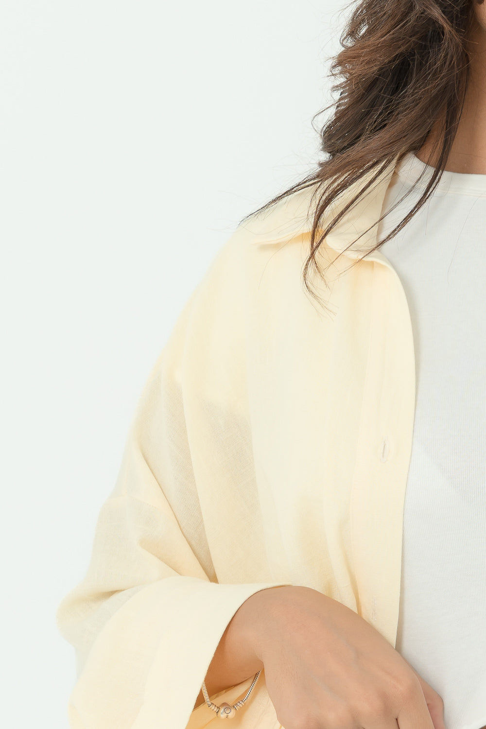 YELLOW OVERSIZED SHIRT