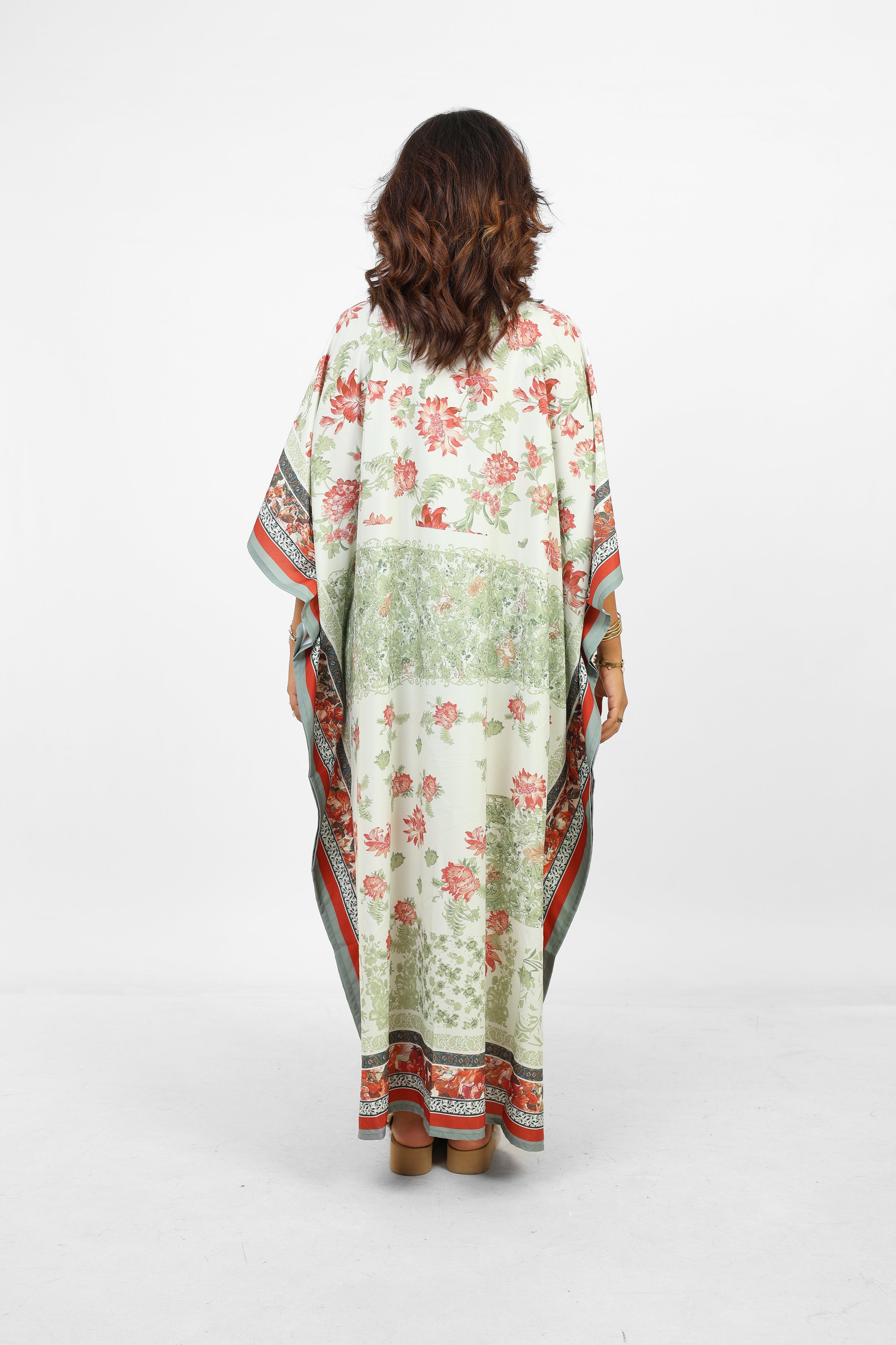 Floral Tapestry Kaftan