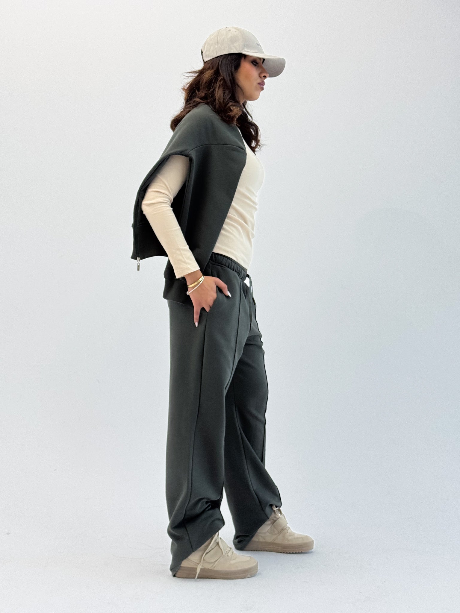 Deep Calm Olive– Lounge Set