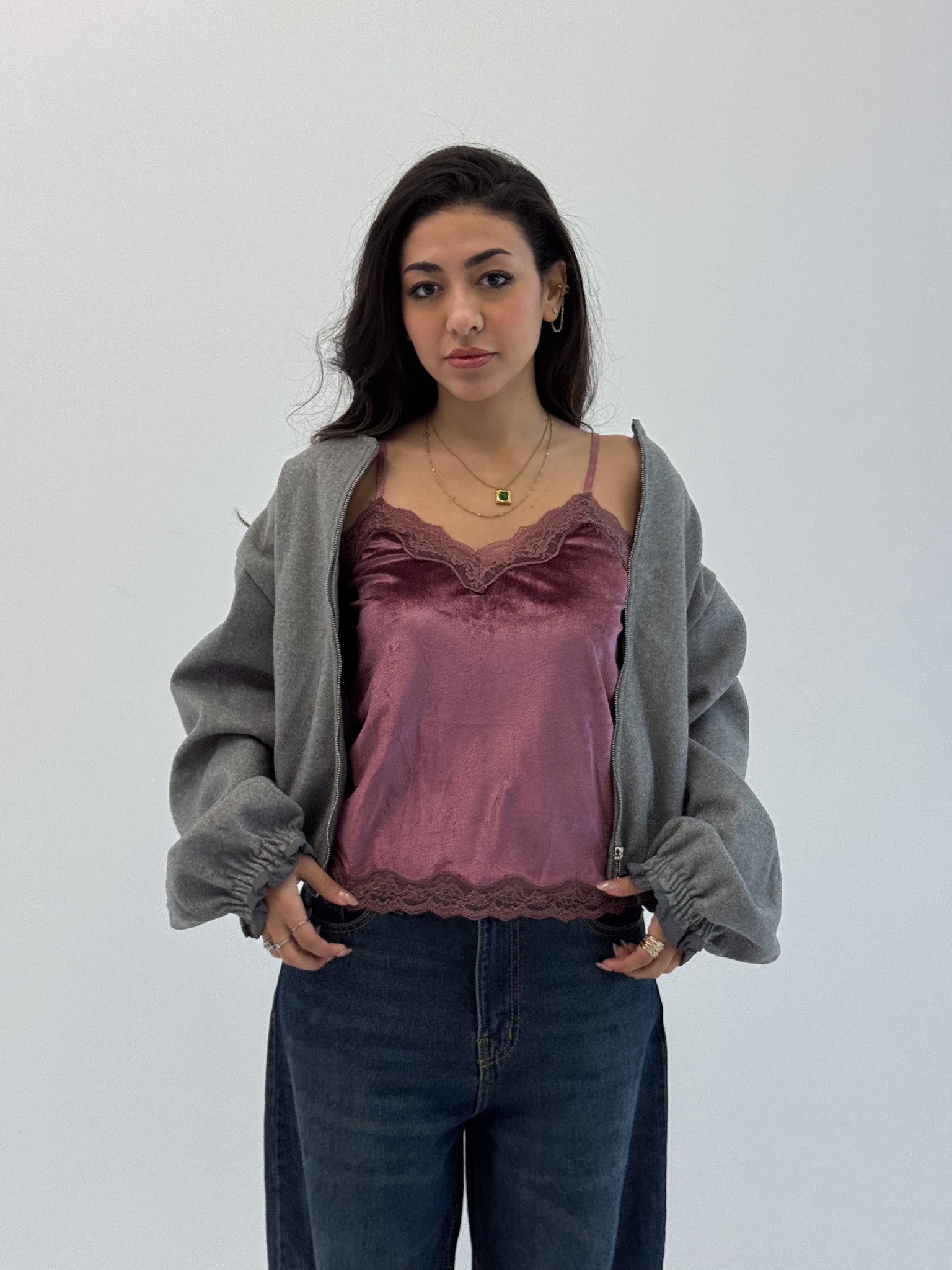 Bruttle Rosewood Velvet Top