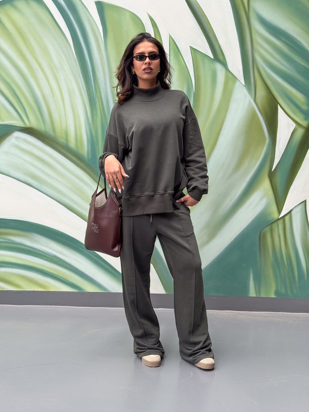 Deep Calm Olive– Lounge Set