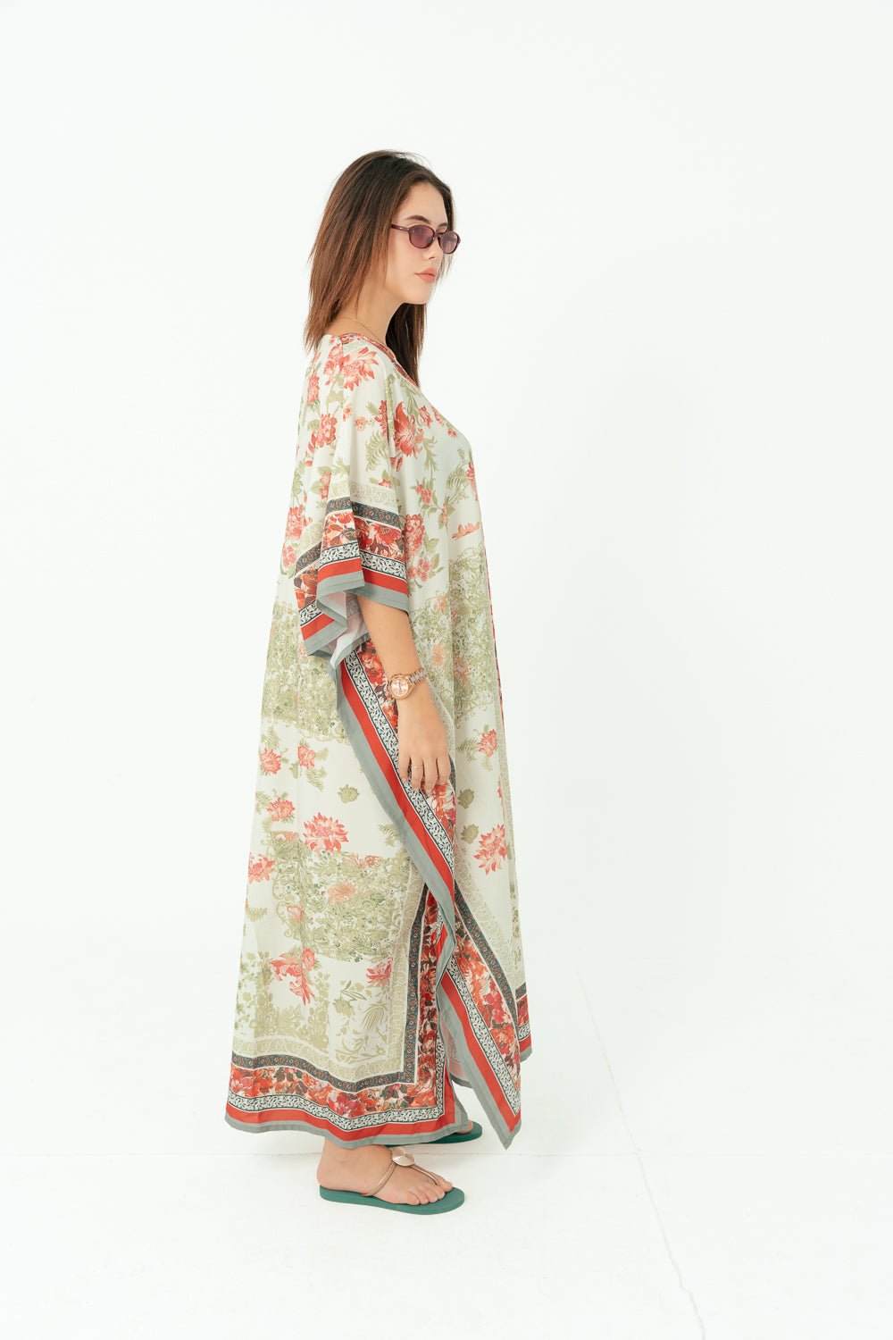 Floral Tapestry Kaftan