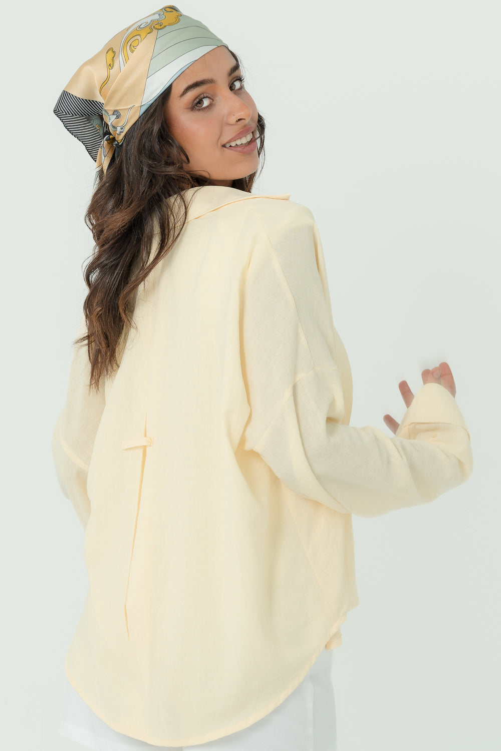 YELLOW OVERSIZED SHIRT