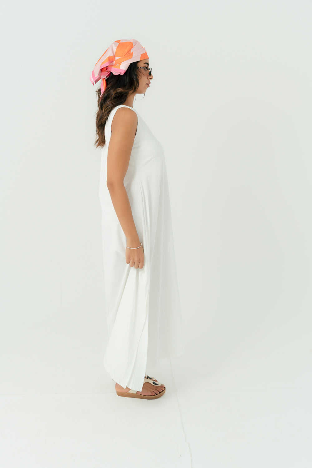 Flowy White Dress