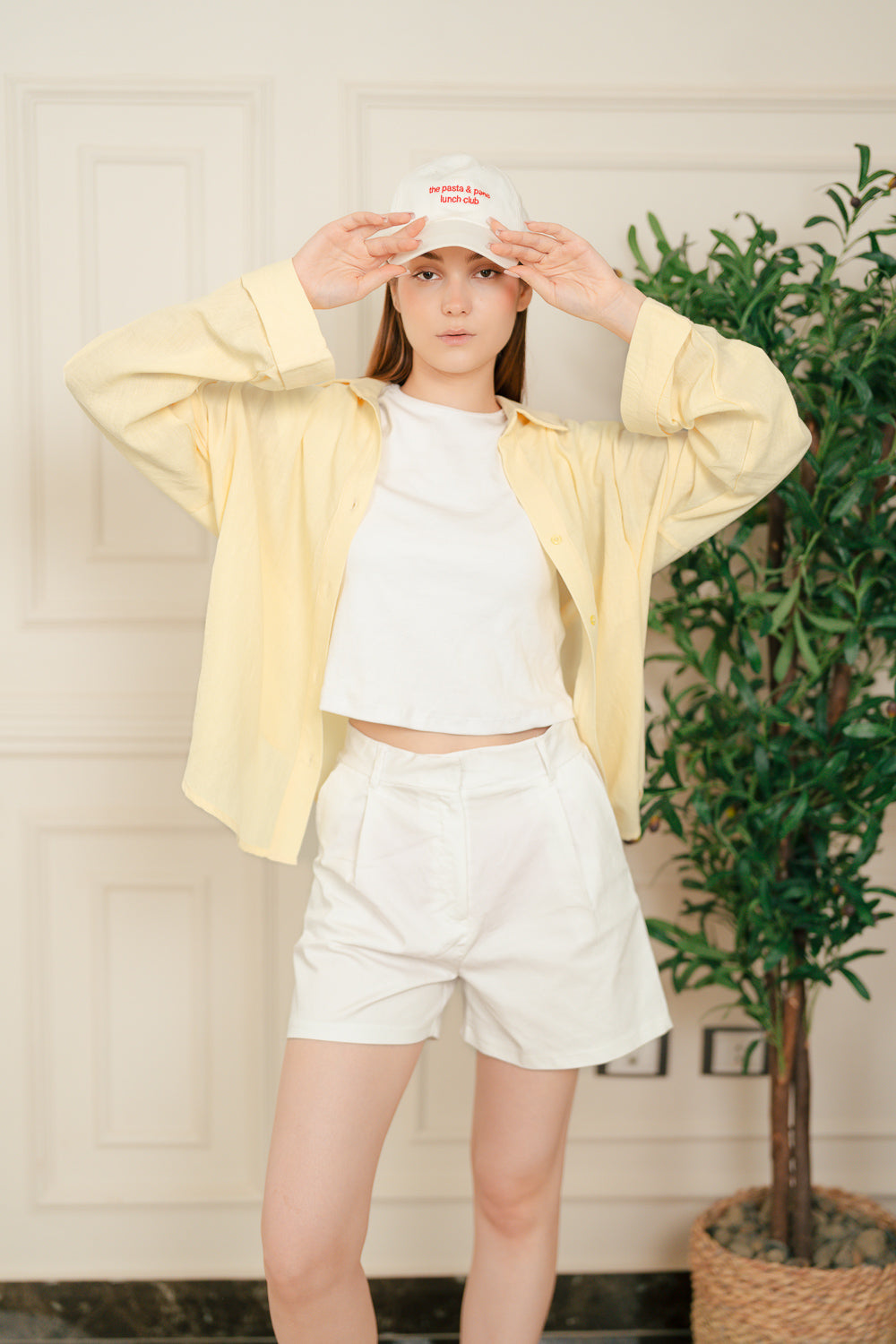 YELLOW OVERSIZED SHIRT